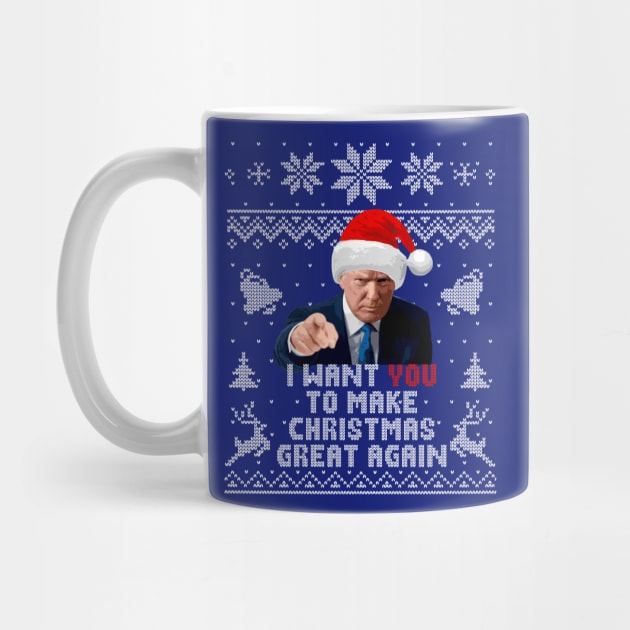 Donald Trump I Want You To Make Christmas Great Again by Nerd_art